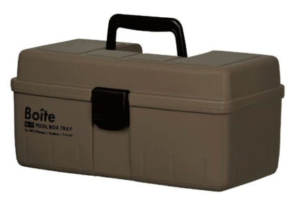 ベストコ ツールボックス 中皿式 ガレージ DIY アウトドア 工具箱 パーツ ブラウン MA-4024 Boite