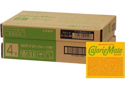 大塚製薬 カロリーメイトブロック フルーツ味 1箱4本入 80g × 30個 （1ケース）