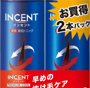 インセント 薬用育毛トニック 無香料 プレミアムクール 190Gペアパック