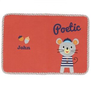 【 ジョン/ネズミ 】Dear POETIC マルチケースマルチケース 母子手帳 通販 お薬手帳 母子手帳ケース dear poetic おしゃれ コンパクト a5 ファスナー 診察券 ケース 母子手帳カバー かわいい ブランド ニックナック 出産祝い ギフト