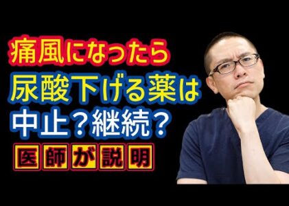 痛風になったら尿酸下げる薬は中止?継続?高尿酸血症の治療薬_相模原内科