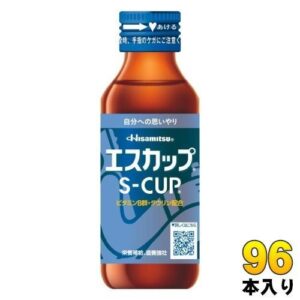 久光製薬 エスカップ 100ml 瓶 96本 （48本入×2 まとめ買い） 栄養ドリンク 指定医薬部外品 栄養補給 滋養強壮 S-CUP
