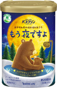 バスクリン もう夜ですよ おだやかオレンジミルクの香り 600g