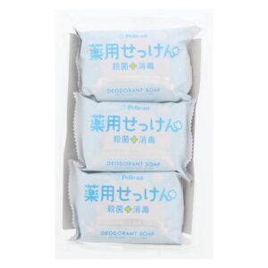 ペリカン石鹸 ペリカン薬用せっけん 3個入