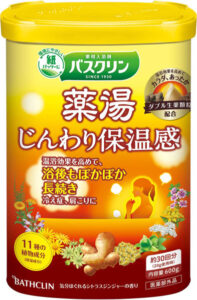 バスクリン 薬湯 じんわり保温感 600g