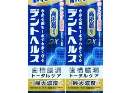 ライオン デントヘルス薬用ハミガキDX 85g 2本セット