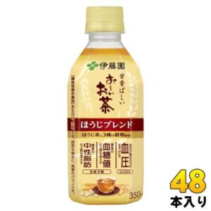 伊藤園 おーいお茶 ほうじブレンド 350ml ペットボトル 48本 （24本入×2 まとめ買い） お茶 焙じ茶 ほうじ茶 お〜いお茶 機能性表示食品