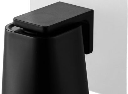 フィルムフックマグネットマウスウォッシュタンブラー タワー ブラック
