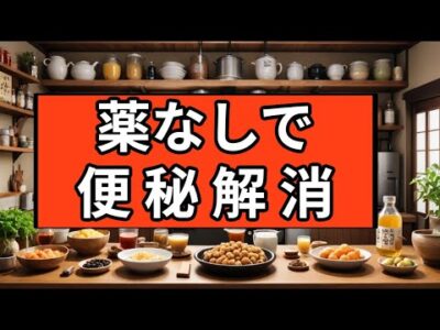 薬なしで便秘解消