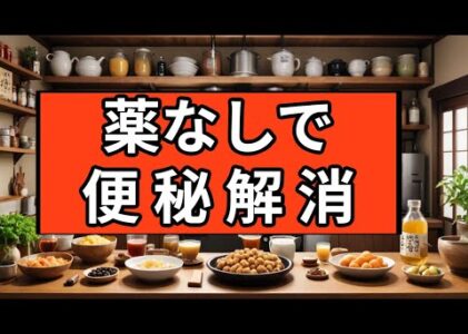 薬なしで便秘解消