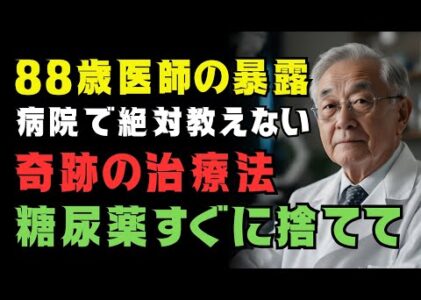 糖尿病は「一生の病」ではない｜薬に頼らず血糖を下げる3つの習慣【医師直伝】